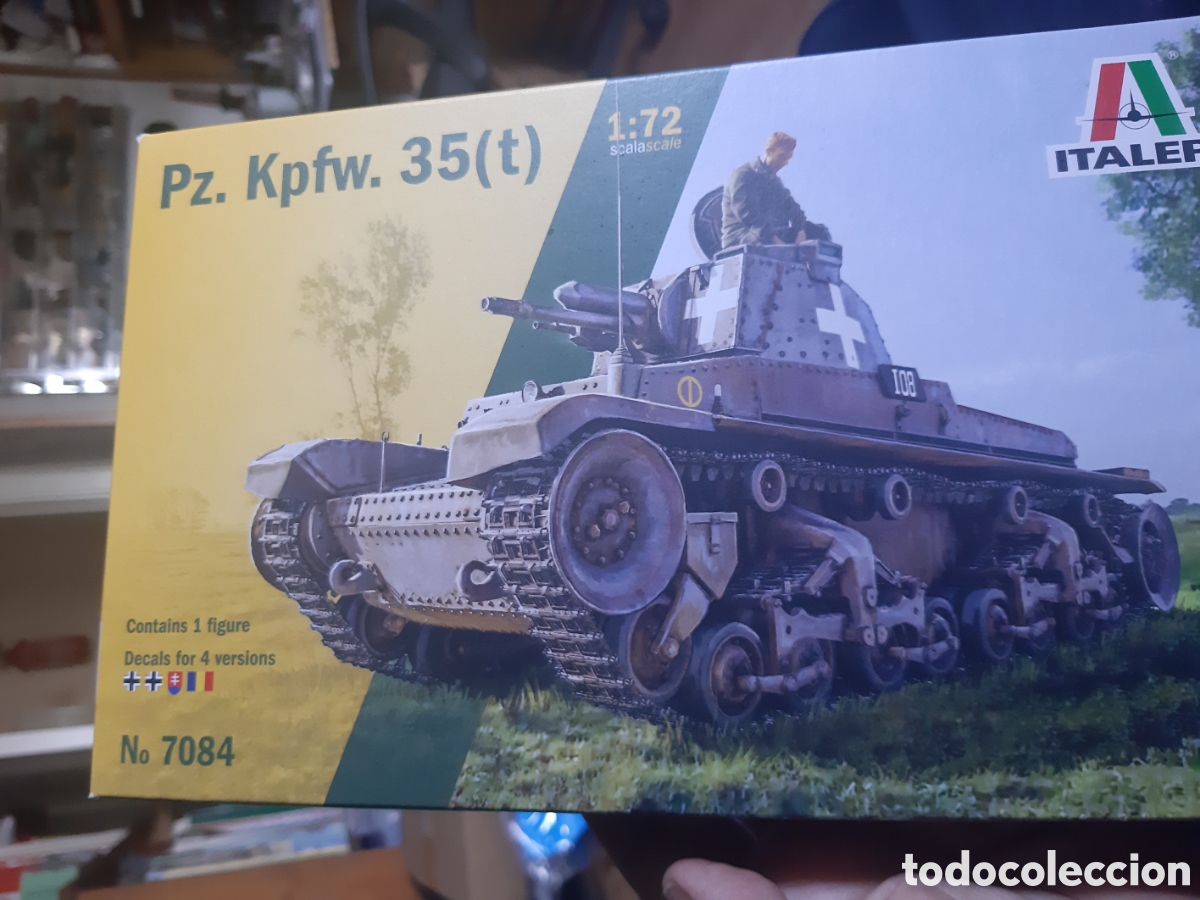 Maquetas: Panzer 35 t Italeri 1/72