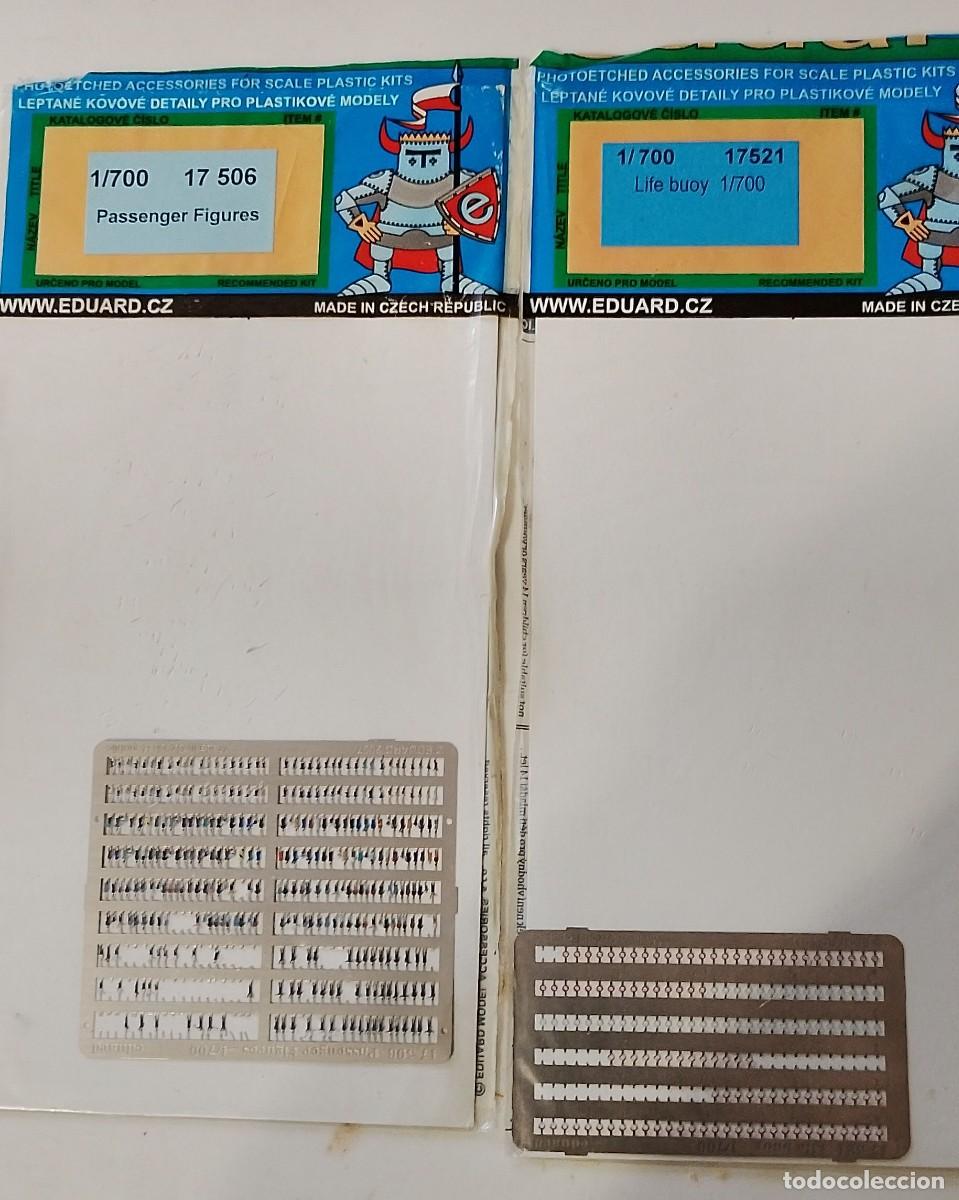 Maquetas: LION ROAR (2 Bolsas) - - EDUARD (2 Bolsas) - - HASEGAWA (1 Bolsa) --- 1/700