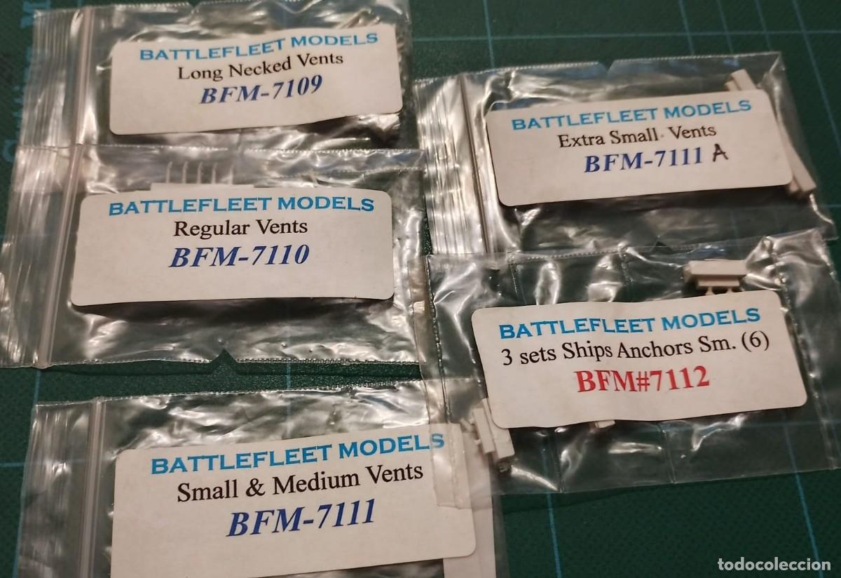 Maquetas: BATTLEFLEET MODELS - Ref. BFN-7109, 7110, 7111, 7111A y 7112 -- (1/700)