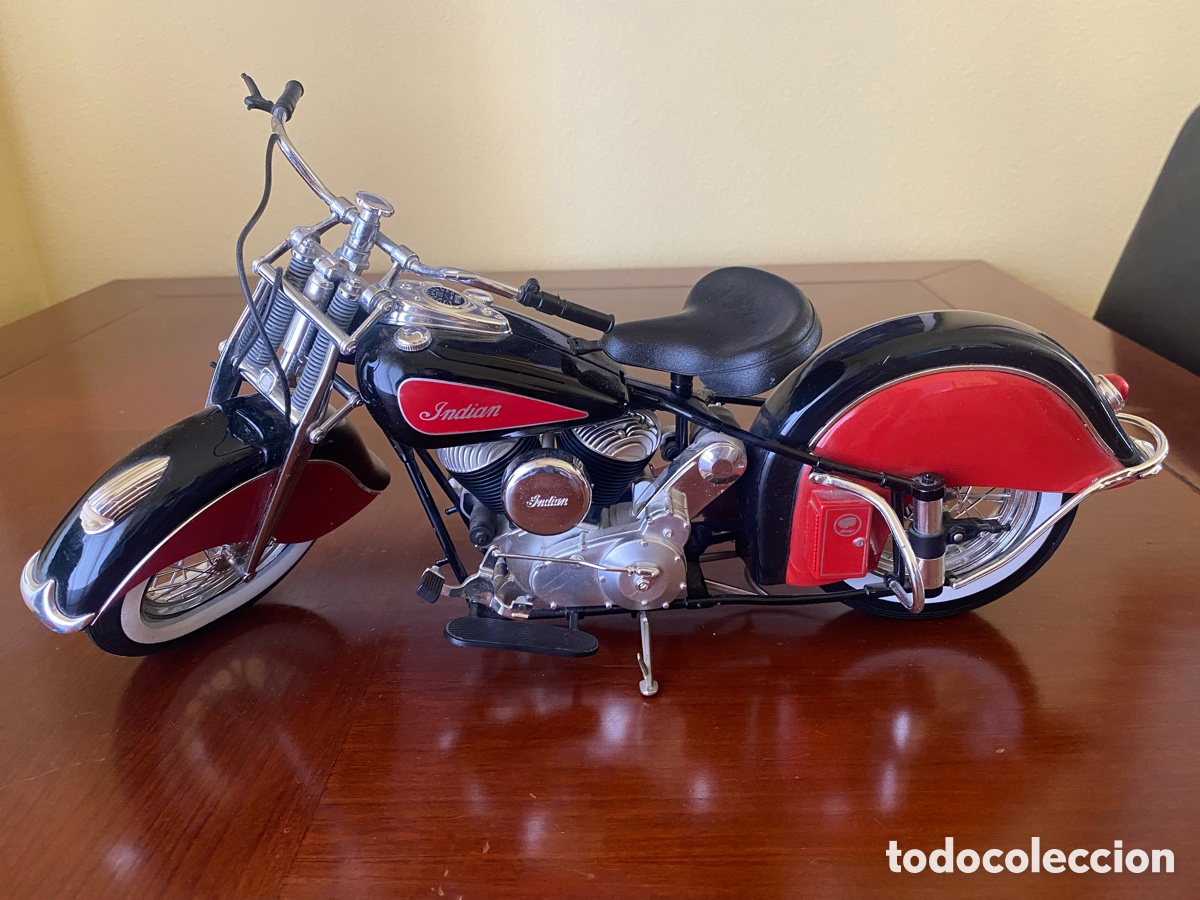 Maquetas: Motocicleta Indian r&eacute;plica 1/5