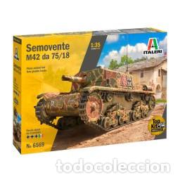 Maquetas: Maqueta Italeri Tanque Semovente M42 da 75/18 Escala 1:35 NOVEDAD