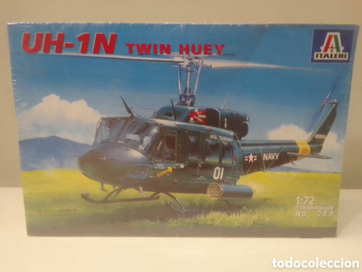 Maquetas: Maqueta helic&oacute;ptero UH - 1 N TWIN HUEY.