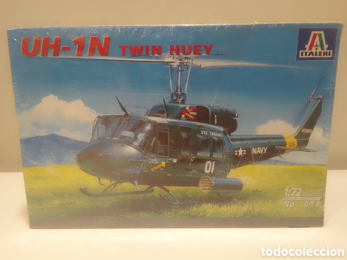 Maquetas: Maqueta helic&oacute;ptero UH - 1 N TWIN HUEY.