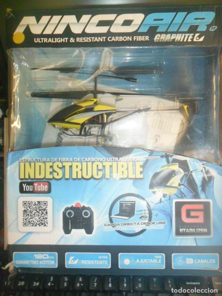 Maquetas: 151- Helic&oacute;ptero RC Nincoair Graphite 180 - A estrenar, descatalogado o fuera de stock