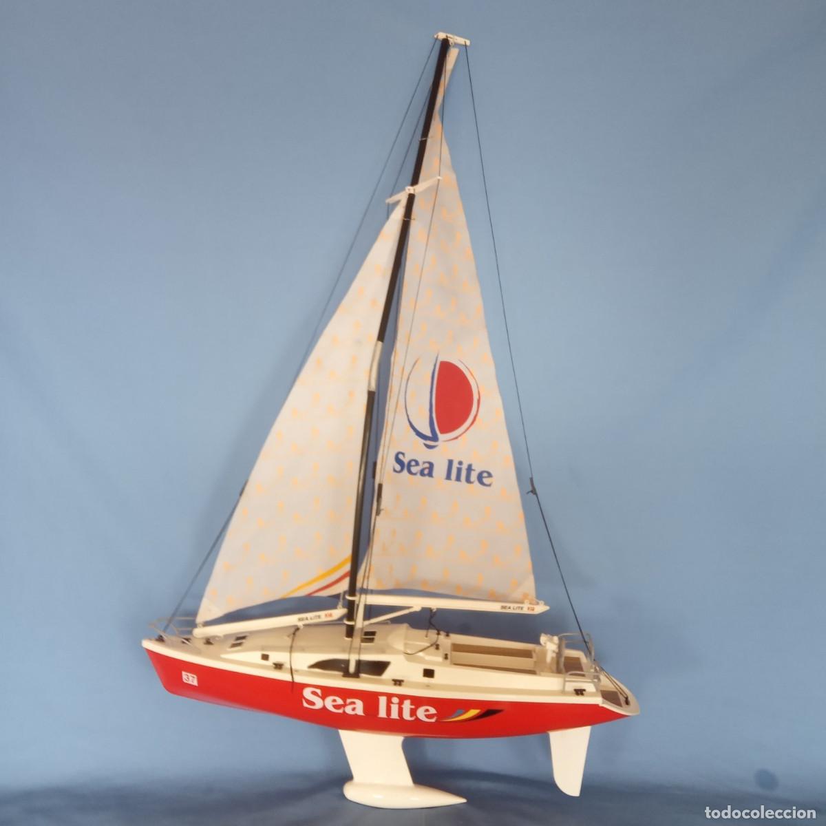 Models: Barco de Vela &ndash;Velero Sea lite RC &ndash; Escala 1:25 - a restaurar, para piezas o decorativo