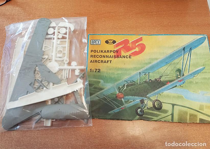 Maquetas: Bombardero Polikarpov R-5 &rdquo;Rasante&rdquo; de Apex a 1/72 sin caja