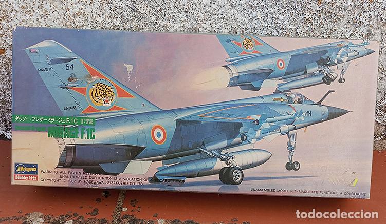 Maquetas: Dassault Breguet Mirage F.1C de Hasegawa a 1/72 (Espa&ntilde;olizable)