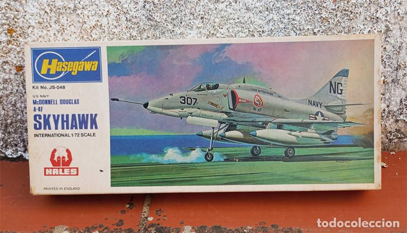 Maquetas: McDonnell Douglas A-4F &rdquo;Skyhawk&rdquo; de Hasegawa a 1/72 (Vintage, iiniciado de pintura)