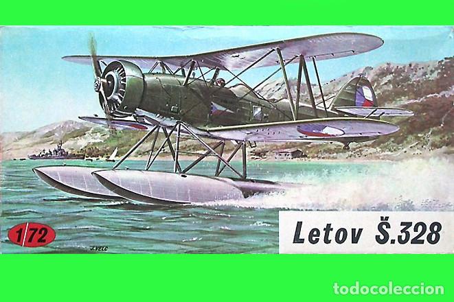 Maquetas: Bombardero checo Letov S.328 de KP a 1/72 (terrestre o hidro)