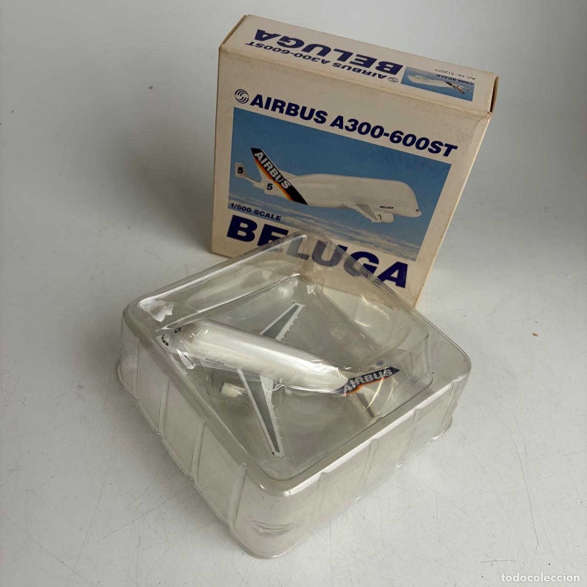 Maquetas: Avion Beluga Airbus A300-600ST escala 1:500 ref. 512077 Herpa Wings