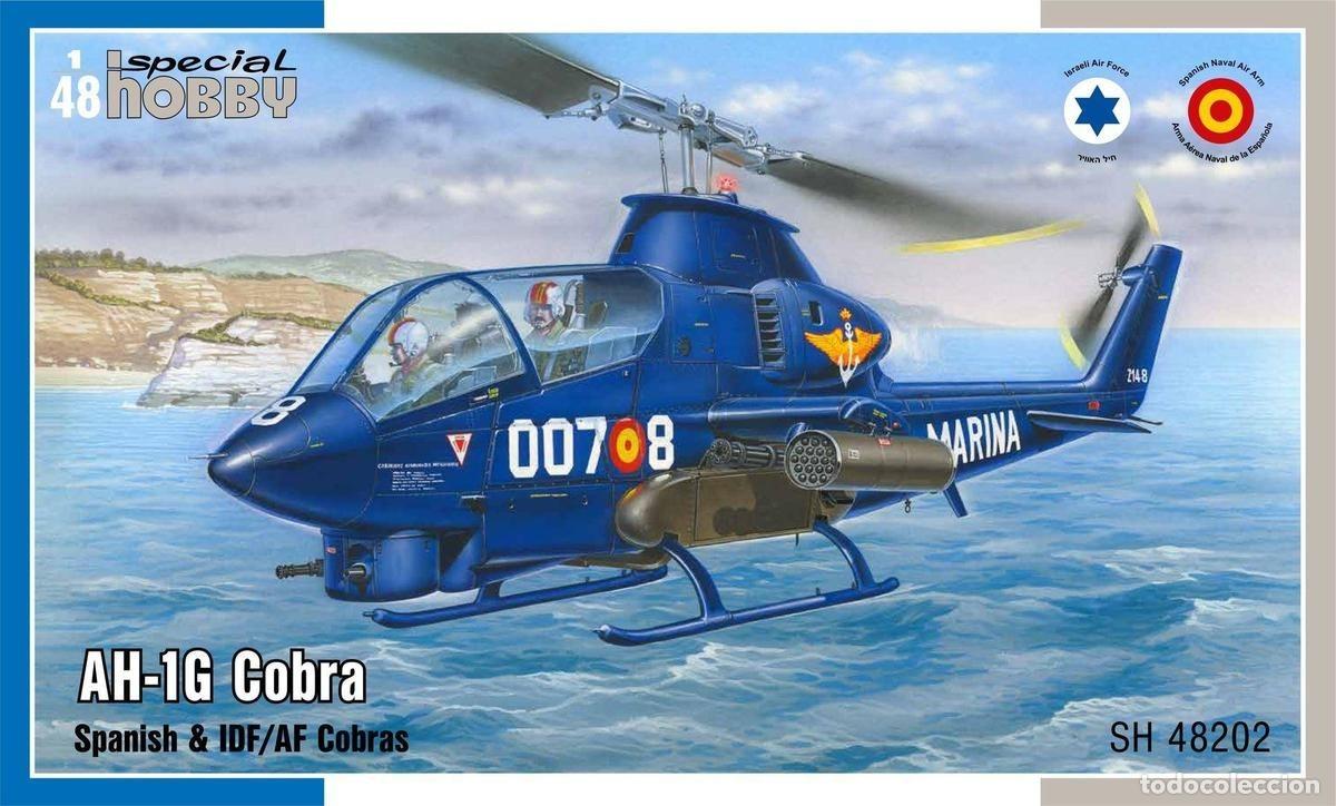 Maquetas: SPECIAL HOBBY - AH-1G Cobra &lsquo;Spanish & IDF/AF Cobras&rsquo; 1/48 48202