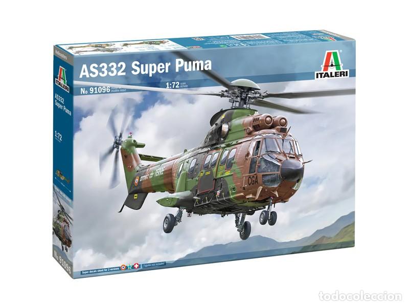 Maquetas: ITALERI - Eurocopter AS332 Super Puma 1/72 91096