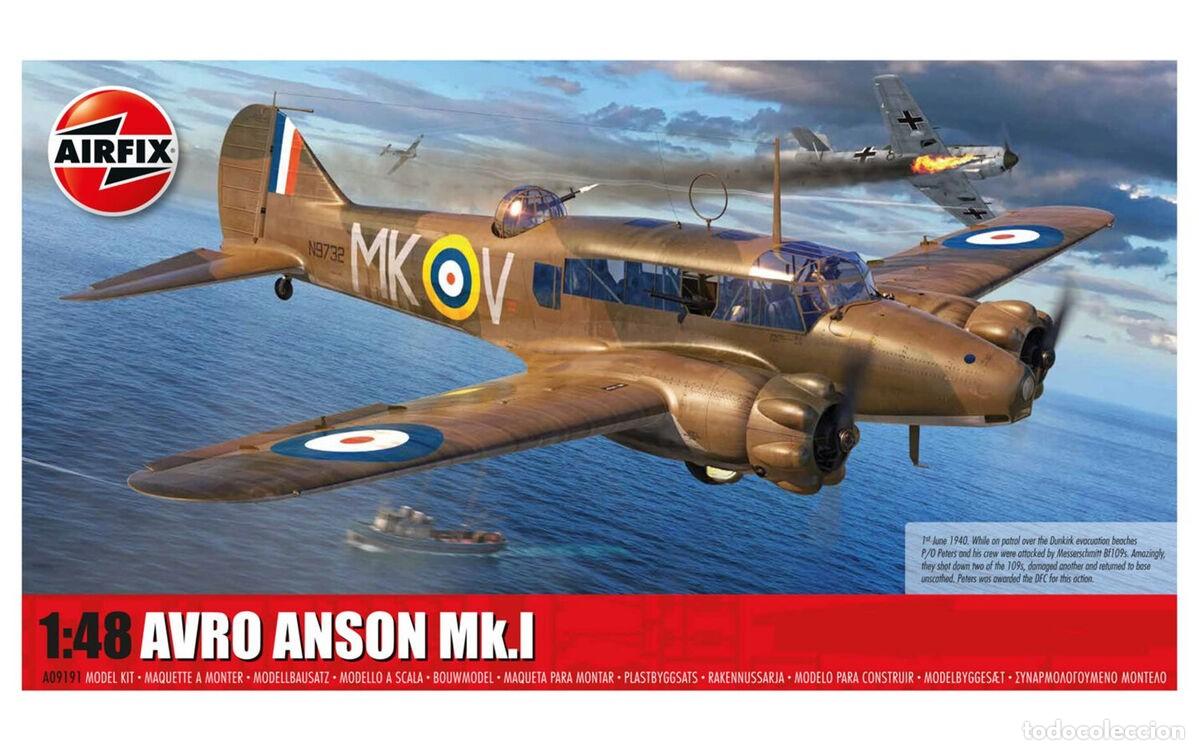 Maquetas: AIRFIX - Avro Anson Mk.I 1/72 A09191 - Foto 1