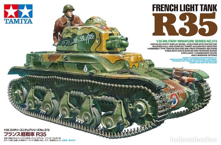 Maquetas: TAMIYA - French Light Tank R35 1/35 35373