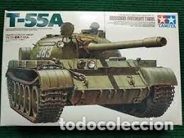Maquetas: TAMIYA - RUSSIAN MEDIUN TANK T-55A leer descripcion 1/35 35257