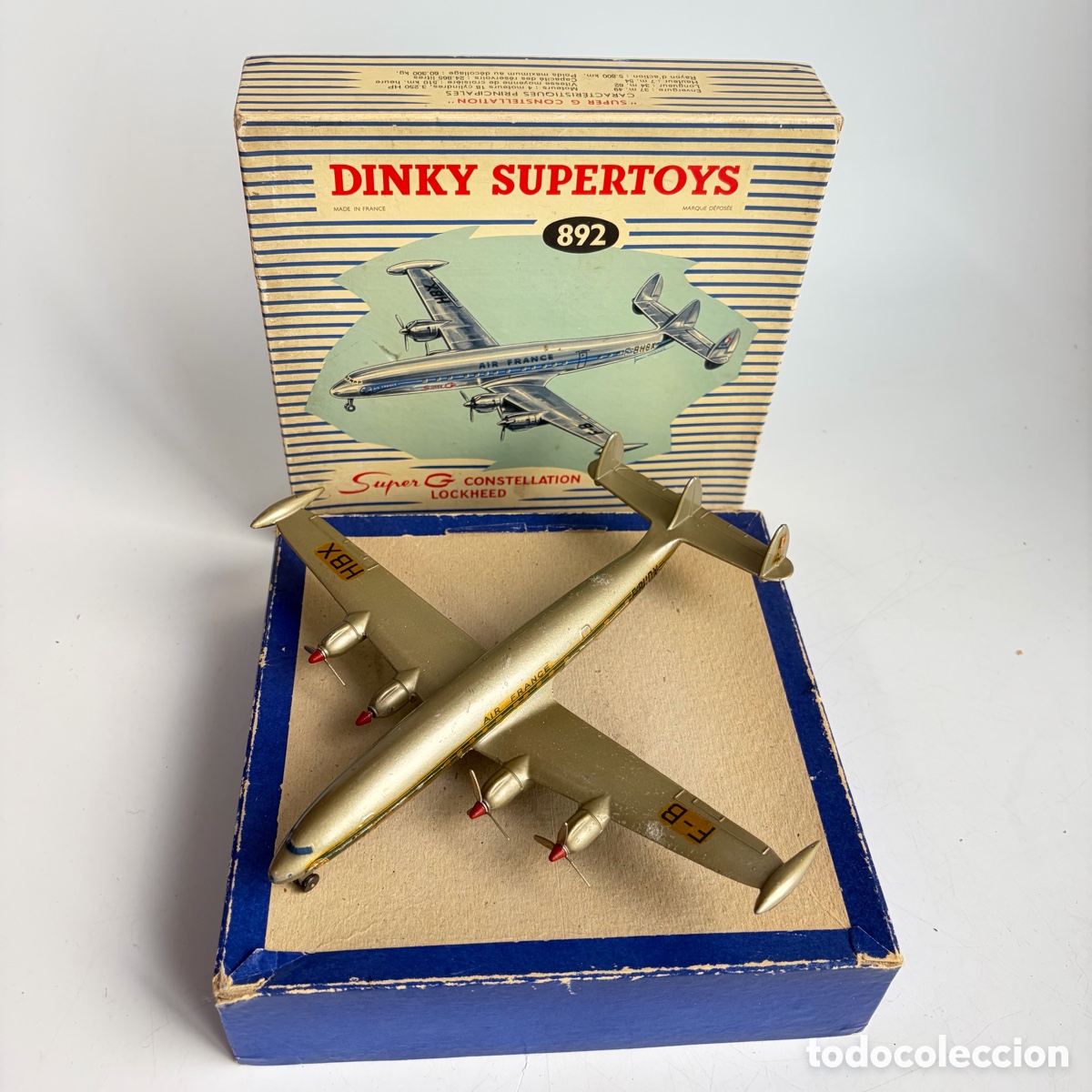 Maquetas: Avion Super G Constellation Lockheed Dinky Supertoys 892 Meccano