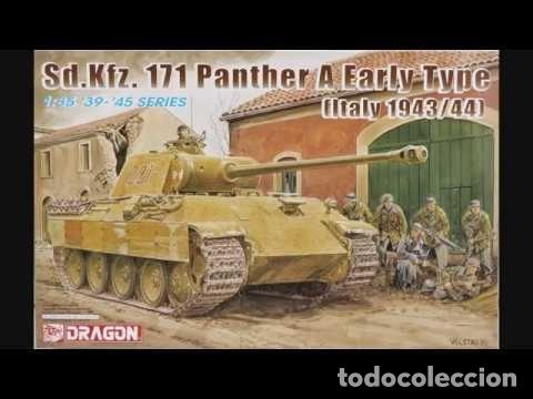 Maquetas: DRAGON - Sd.Kfz.171 Panther Un tipo temprano (Italia 1943/44) 1/35 6160