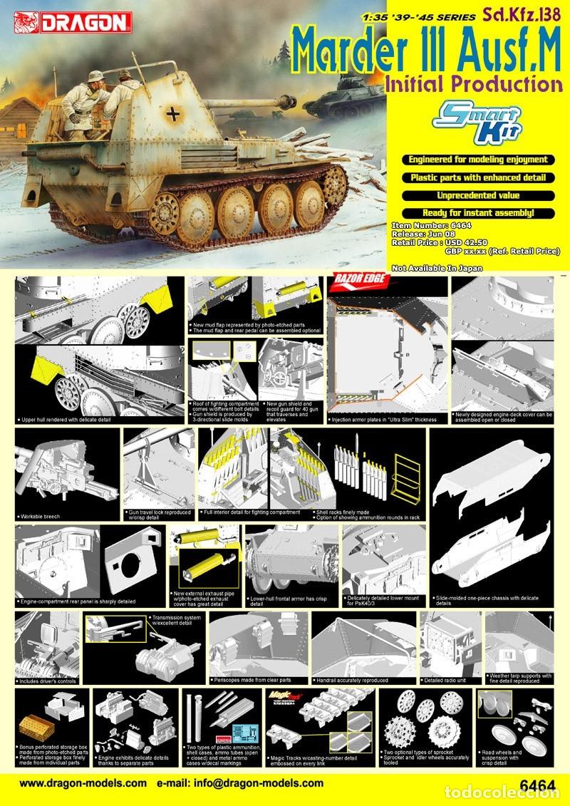 Maquetas: DRAGON - Marder III Ausf.M Initial Production 1/35 6464