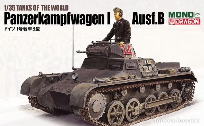 Maquetas: DRAGON - Pz.Kpfw.I Ausf.B 1/35 MD001