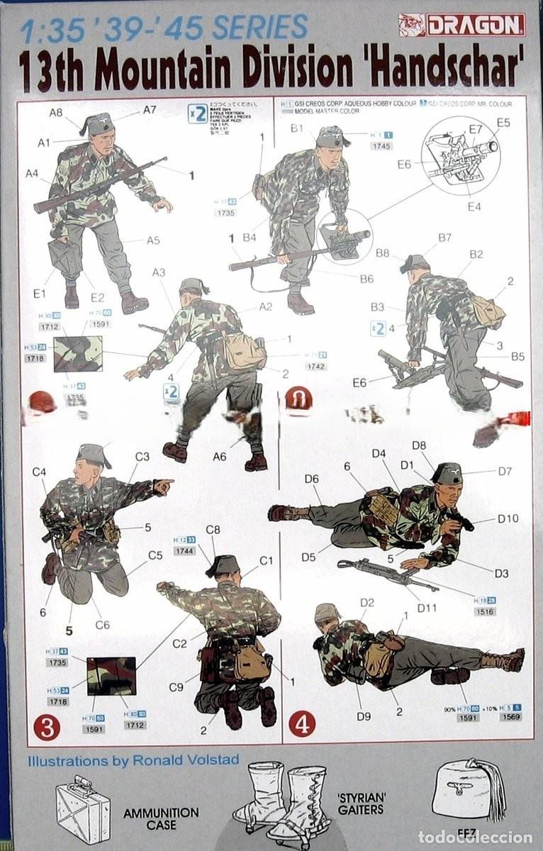 Maquetas: DRAGON - German 13th Mountain Division Handschar 1/35 6067 - Foto 2