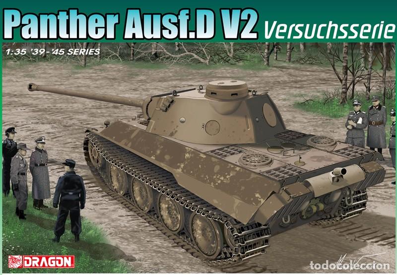 Maquetas: DRAGON - Panther Ausf.D V2 Versuchsseriei 1/35 6830