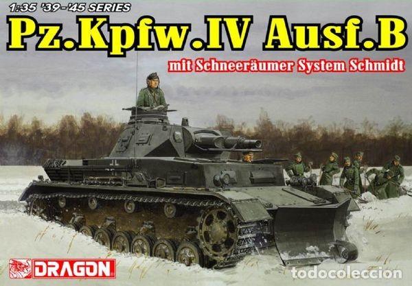 Maquetas: DRAGON - Pz.Kpfw.IV Ausf.B mit Schneer&auml;umer System Schmidt 1/35 6764
