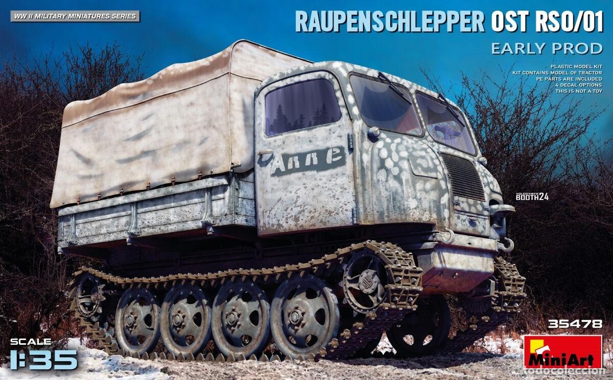 Maquetas: MINIART - Raupenschlepper Ost RSO/01 Early Production 1/35 35478