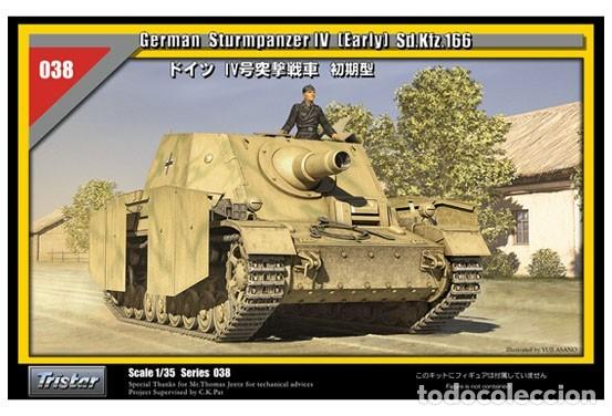 Maquetas: TRISTAR - German Sturmpanzer IV (early) Sd.Kfz.166 1/35 35038 038