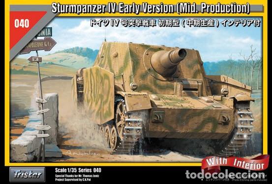 Maquetas: TRISTAR - Sturmpanzer IV Brummbar Early Version (Mid Production) with interior 1/35 35040 040