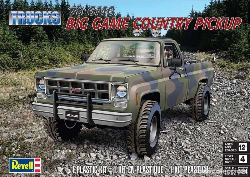 Maquettes: REVELL - `78 GMC BIG GAME COUNTRY Pickup 1/24 85 7226