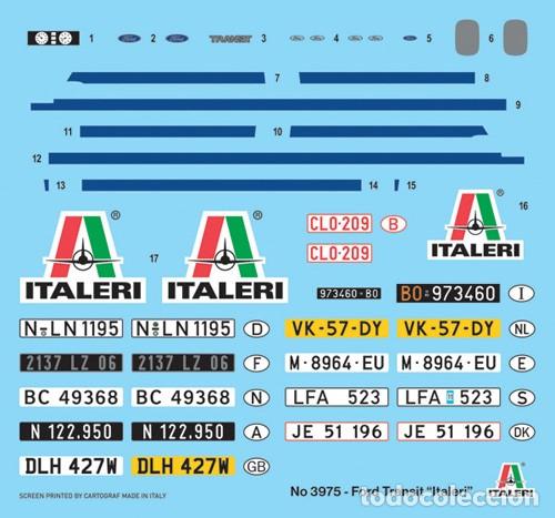 Maquetas: ITALERI - Ford Transit - Italeri 1/24 3975 - Foto 3