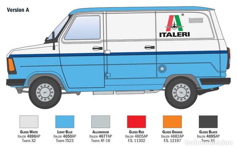 Maquetas: ITALERI - Ford Transit - Italeri 1/24 3975 - Foto 5