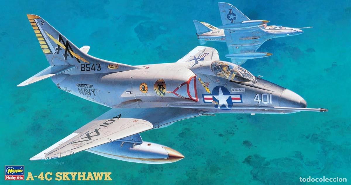 Maquetas: HASEGAWA - A-4C Skyhawk 1/48 07222 PT22 - Foto 1