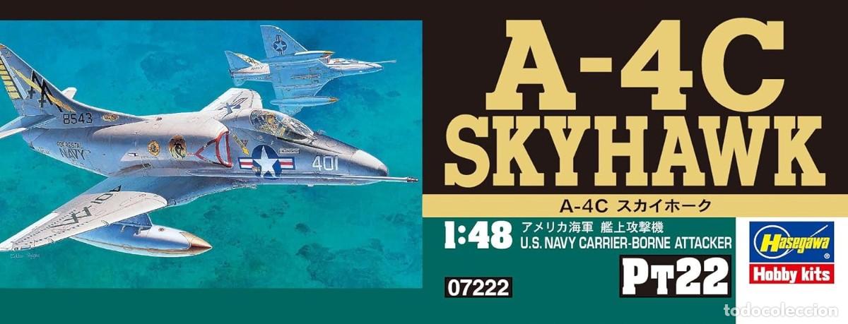 Maquetas: HASEGAWA - A-4C Skyhawk 1/48 07222 PT22 - Foto 4