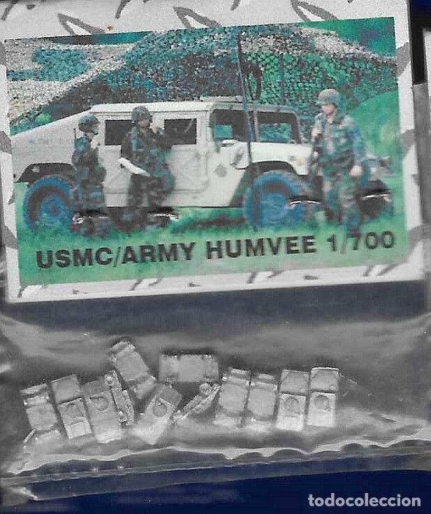 Maquetas: JAG: USMC/ARMY HUMVEE y M923 6x6 TRUCK /// ESCALA 1/700