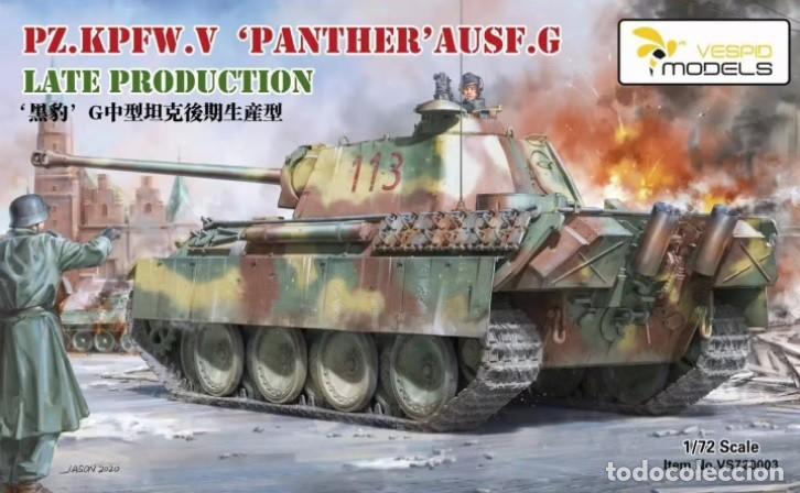 Maquetas: VESPID MODELS - Pz.Kpfw.V 'Panther' Ausf.G Late Production 1/72 720003