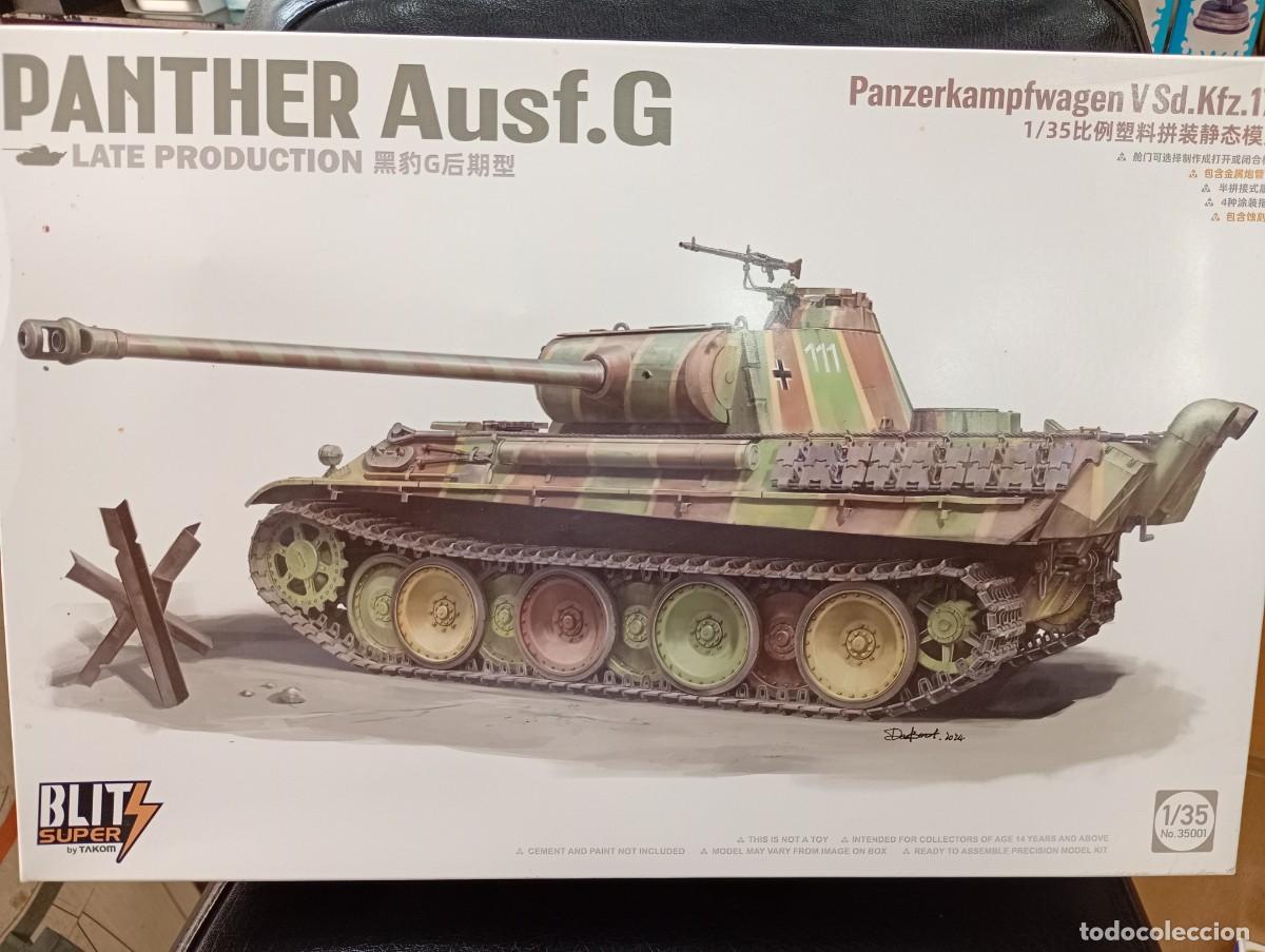 Maquetas: Maqueta Escala 1/35 Panzer V a ESTRENAR Marca BLITZ - Foto 1