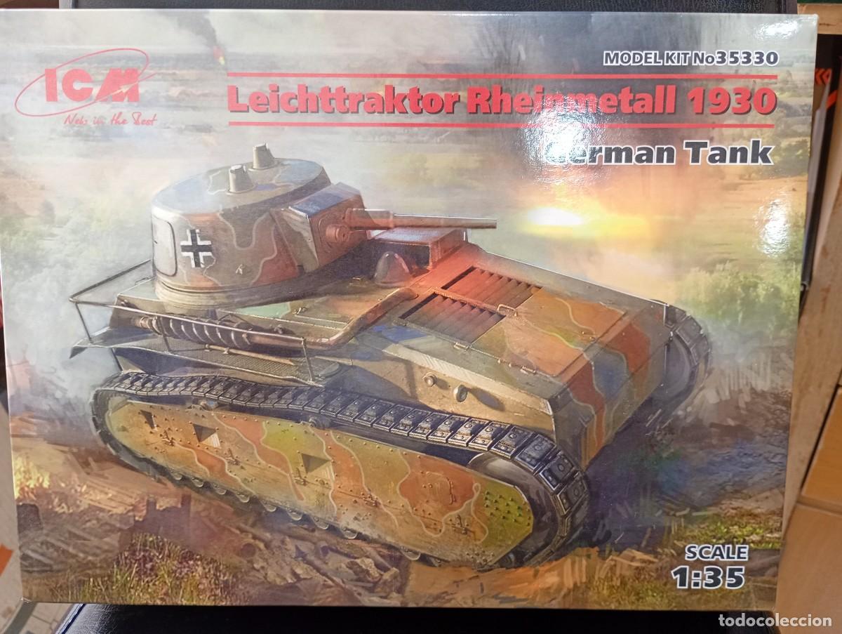 Maquetas: Maqueta Marca ICM tanque alem&aacute;n Escala 1/35 Precintada