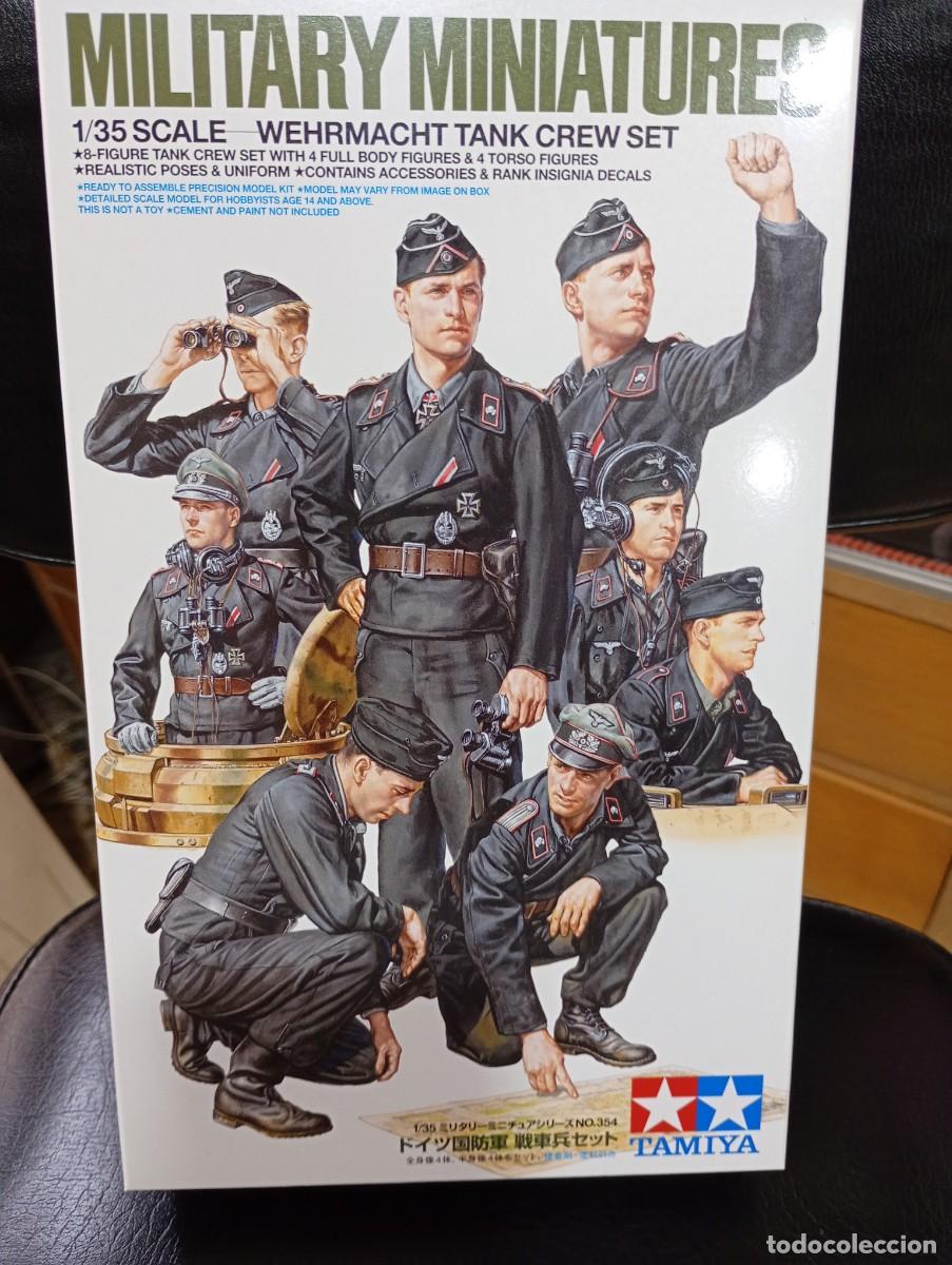Maquetas: Maqueta Tanquistas alemanes Escala 1/35 Marca Tamiya
