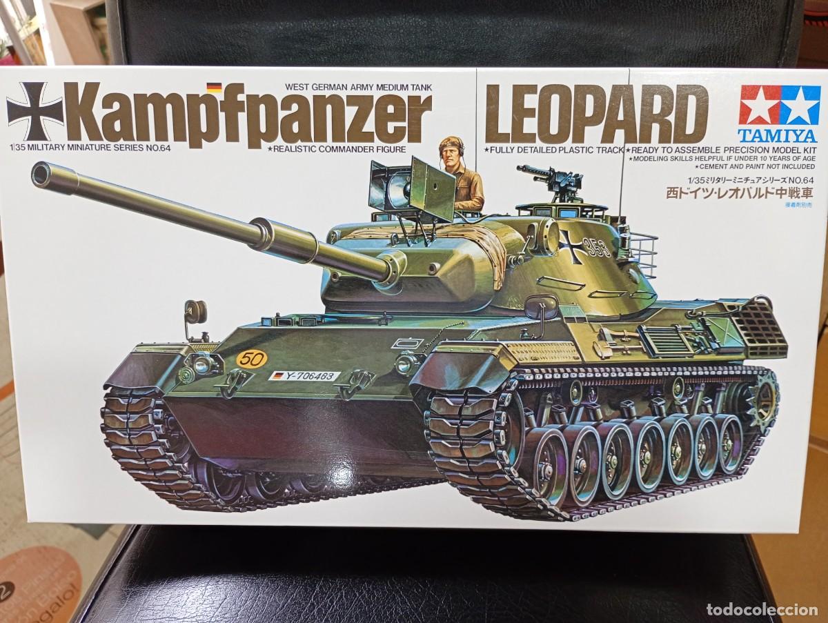 Maquetas: Maqueta Tanque Leopard alem&aacute;n Marca Tamiya Escala 1/35 - Foto 1