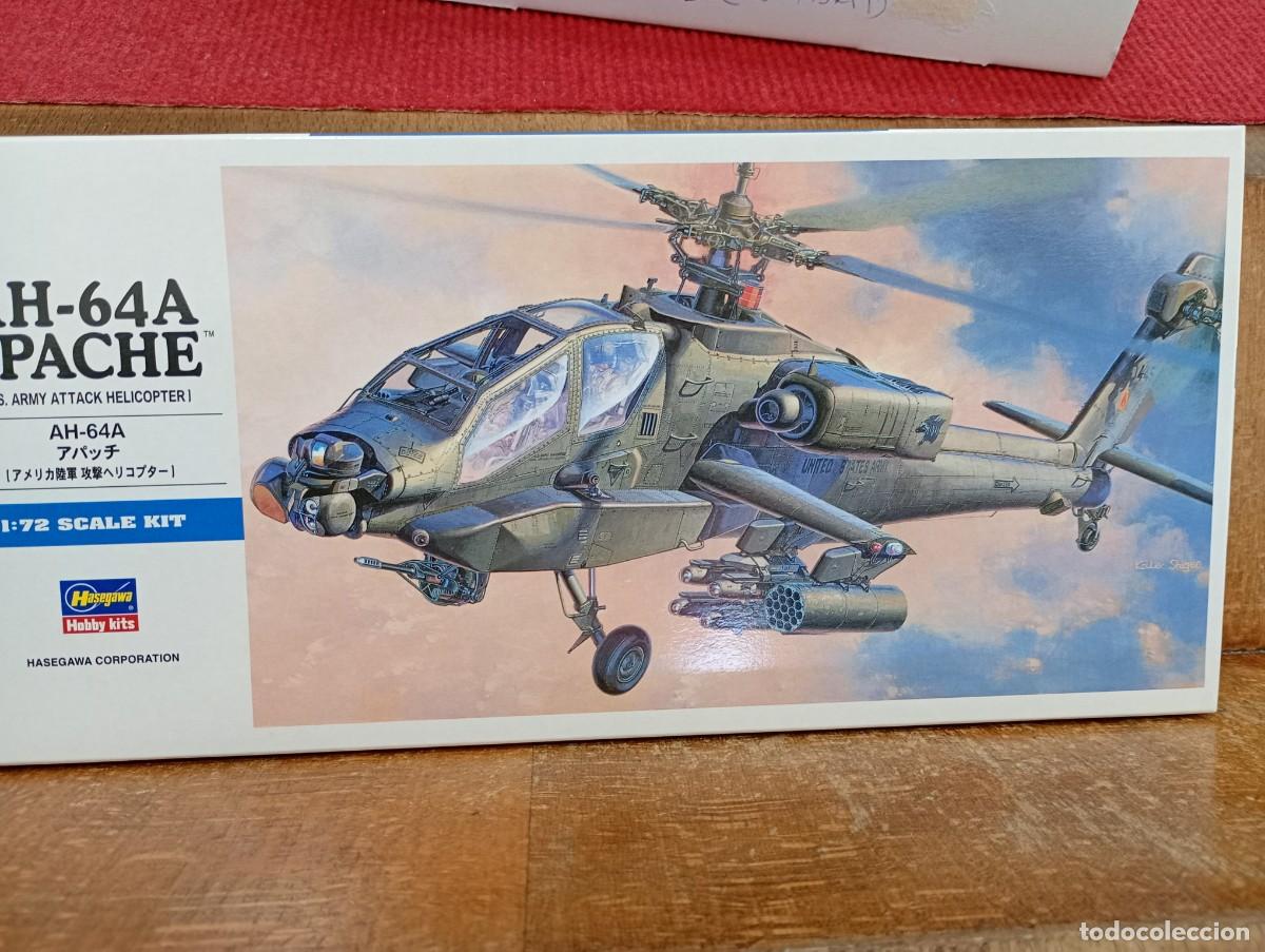 Maquetas: Maqueta Escala 1/72 Helic&oacute;ptero Apache Marca HASEGAWA
