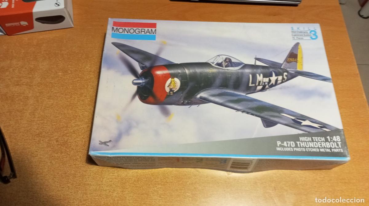 Maquetas: Cazabombardero Republic P-47D &rdquo;Thunderbolt&rdquo; de Monogram a 1/48 , Versi&oacute;n High Tech