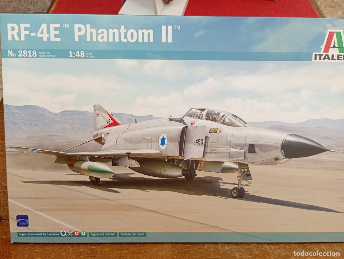 Maquettes: Maqueta Italeri Avi&oacute;n RF-4E Phantom II Escala 1:48