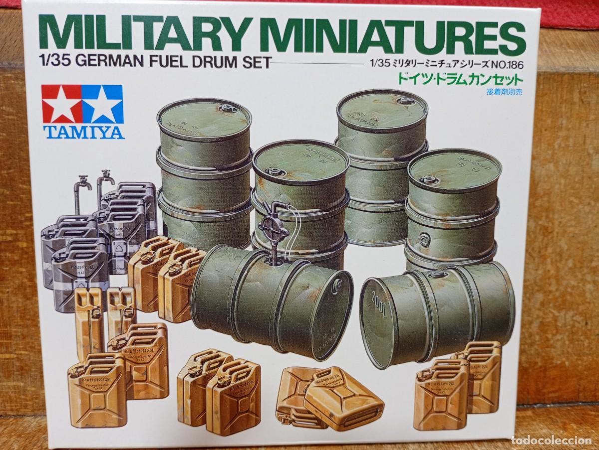Maquetas: Maqueta Tamiya 1/35 Bidones y Latas combustible Whermatch