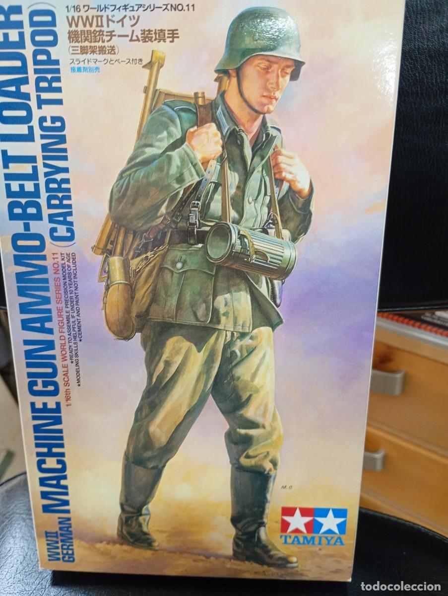 Maquetas: Maqueta Tamiya Escala 1/16 Soldado alem&aacute;n 2&ordf;GM. Precintada