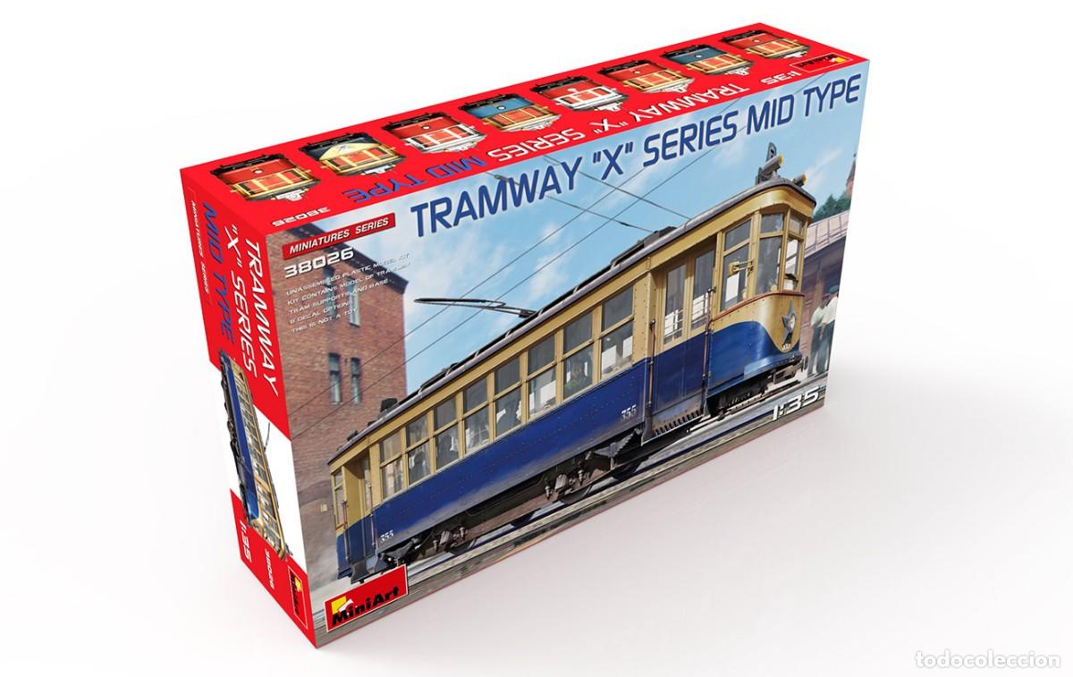 Maquetas: Maqueta Tranv&iacute;a MINIART Escala 1/35 Tramway X-Series. Mid Type