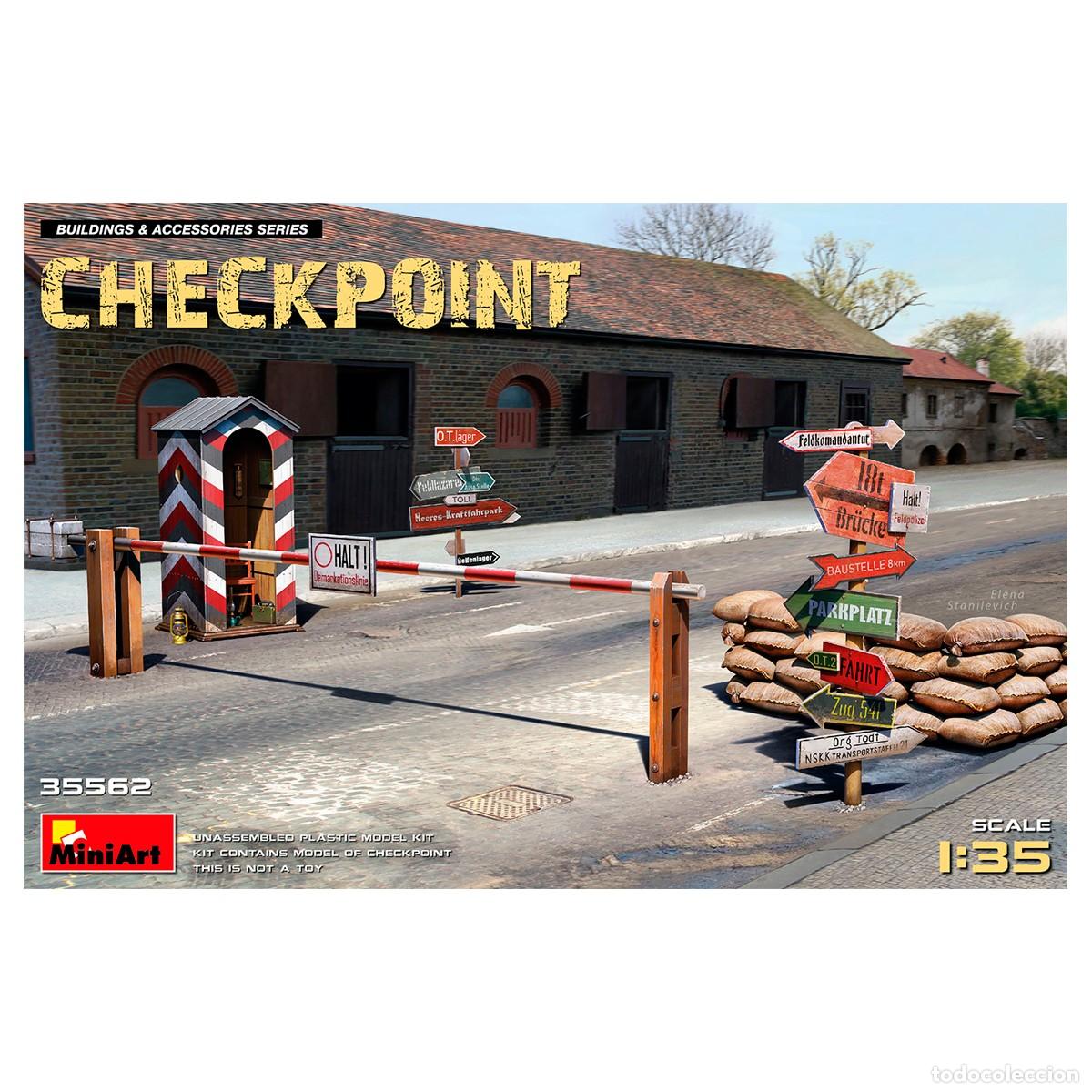 Maquetas: Maqueta MINIART Escala 1/35 Checkpoint