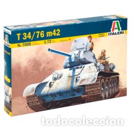 Maquetas: Maqueta Italeri Tanque T 34/76 m42 Escala 1:72