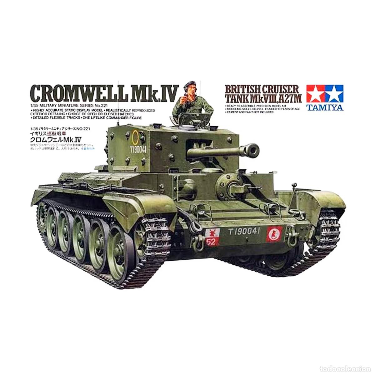 Maquetas: Maqueta Tamiya Escala 1/35 Tanque Brit&aacute;nico Cromwell Mk IV