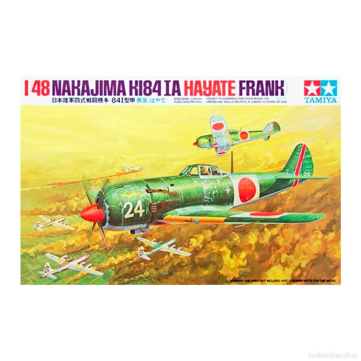 Maquetas: Maqueta Tamiya Escala 1/48 Caza Japon&eacute;s Hayate (Frank)